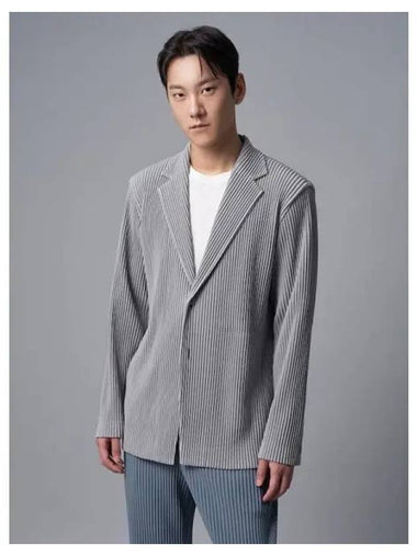 Tailored Pleats 1 Standard Spring Fall Jacket Ash Domestic Product GM0024080580362 - ISSEY MIYAKE - BALAAN 1