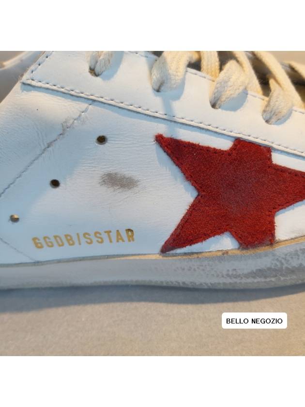 Superstar Low Top Sneakers Red White - GOLDEN GOOSE - BALAAN 5