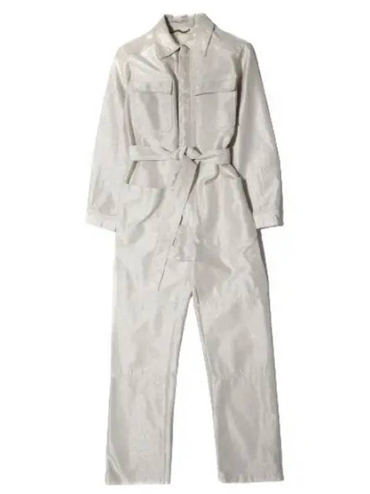 Denim Jumpsuit White - GOLDEN GOOSE - BALAAN 2