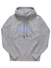 Mansel Big Logo Print Hoodie Grey - ISABEL MARANT - BALAAN 3