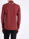 11th Anniversary Star Printing Check Shirt Red FT360 Z609 003 - GIVENCHY - BALAAN 4