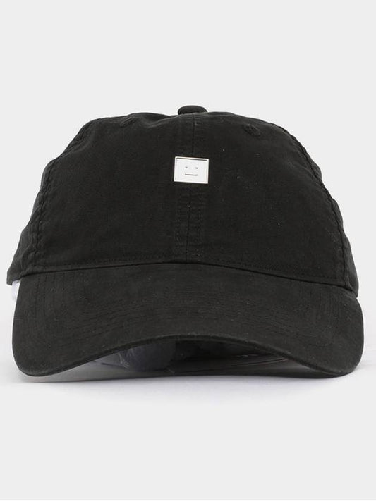 Mini Logo Patch Ball Cap Black - ACNE STUDIOS - BALAAN 2