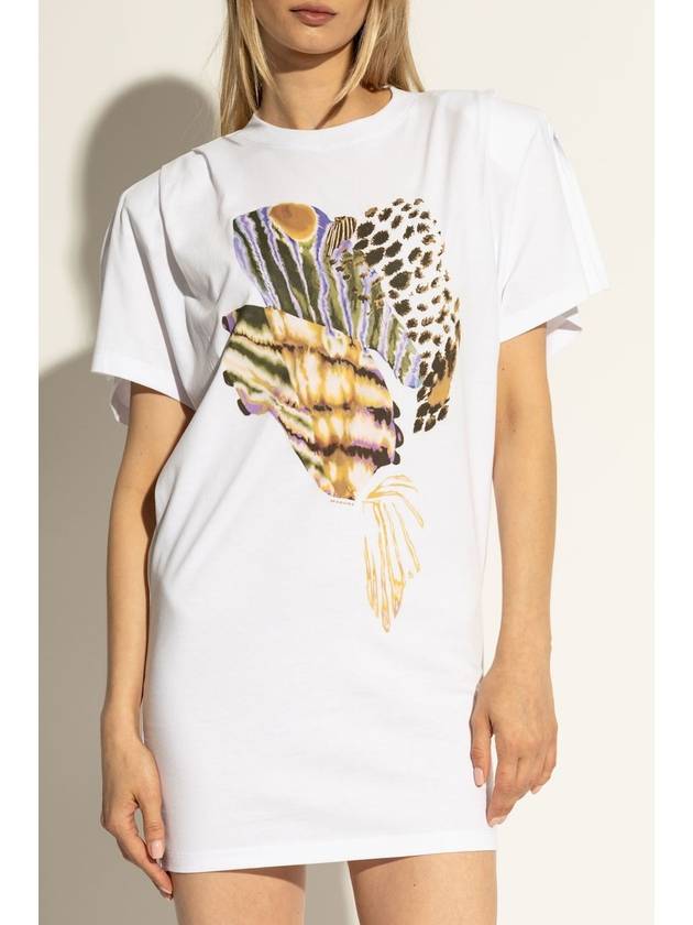 Marant Etoile T-shirt 'Eabine', Women's, White - ISABEL MARANT - BALAAN 3