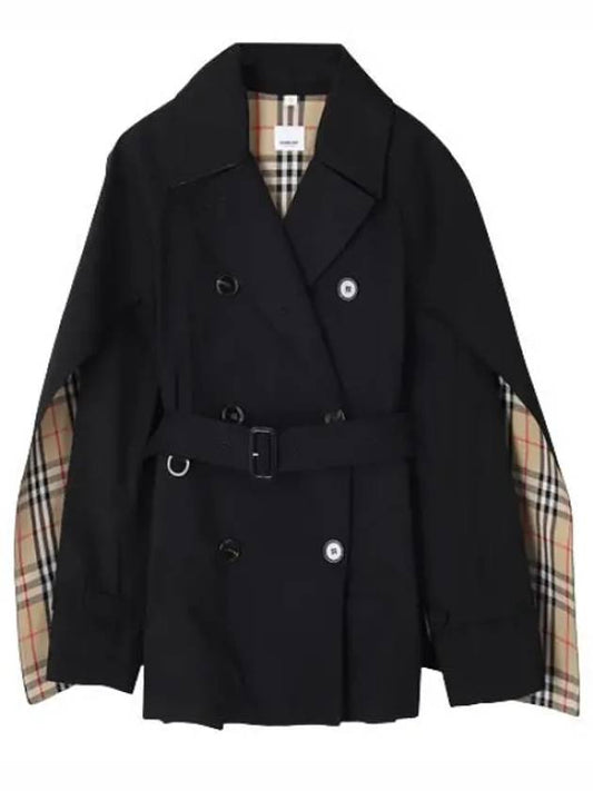 Tropical Gabardine Trench Jacket Women Coat - BURBERRY - BALAAN 1