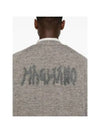 Back logo detail cardigan S58304281 11 - MAGLIANO - BALAAN 5