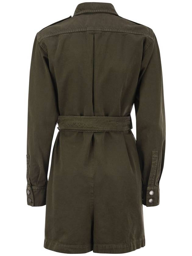 MANAGER - Cotton gabardine cargo suit - WEEKEND MAX MARA - BALAAN 2