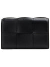 Intrecciato Flap Card Wallet Black - BOTTEGA VENETA - BALAAN 2