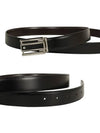 Reversible Leather Belt Black Brown - MONTBLANC - BALAAN 4