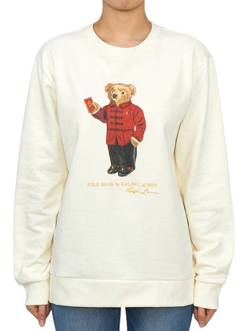 Kids Sweatshirt 323961412001 CREAM Adults can be worn - POLO RALPH LAUREN - BALAAN 1