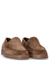 Suede Slipper Loafers Brown - TOD'S - BALAAN 6