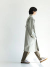 Oversized Seine Raincoat Mint Beige MCO3057 - IFELSE - BALAAN 4