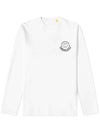 logo long sleeve t-shirt white - MONCLER - BALAAN 1