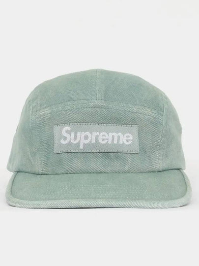 Patch Logo Denim Camp Cap SS24H81 MINT - SUPREME - BALAAN 2