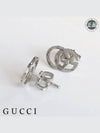 GG Running Stud Earrings Silver - GUCCI - BALAAN 4