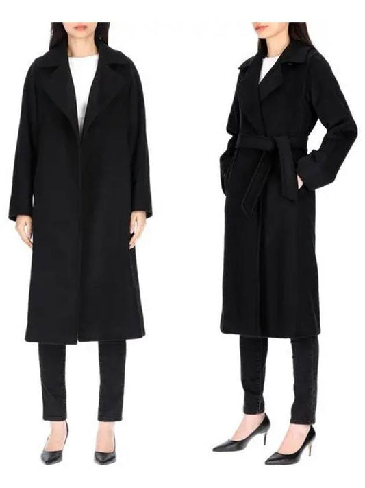 Manuela Icon Single Coat Black - MAX MARA - BALAAN 2