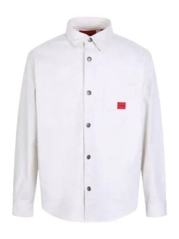 Point pocket logo patch shirt - HUGO BOSS - BALAAN 1