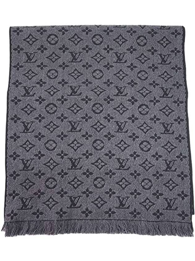 Monogram Classic Scarf Charcoal Grey - LOUIS VUITTON - BALAAN 1