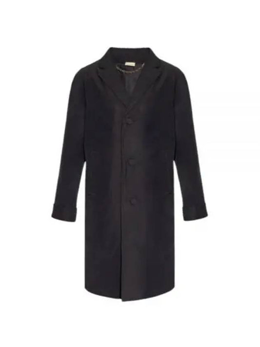 Cotton Poplin Single Coat Black - GUCCI - BALAAN 2