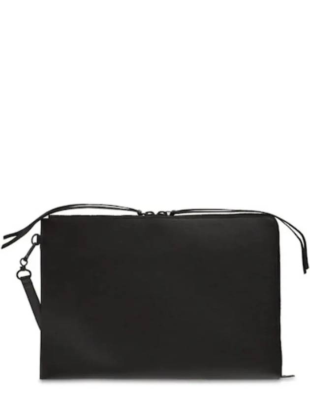 NEO Neo Classic Hand Strap Grain Leather Clutch Bag Black - BALENCIAGA - BALAAN 4