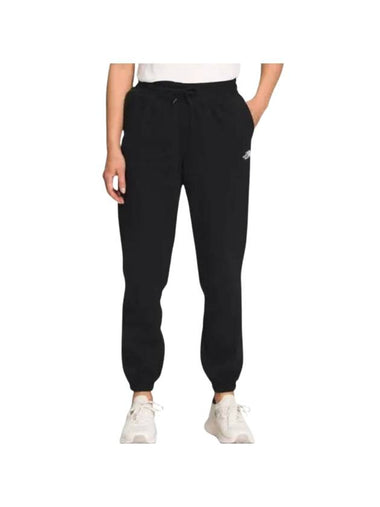 Women's Half Dome Fleece Sweat Track Pants Black - THE NORTH FACE - BALAAN 1