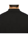 Men's Jerry Wool Long Sleeve Polo Shirt Black - A.P.C. - BALAAN 8