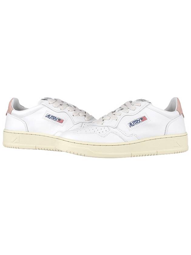 Men's Medalist Leather Low Top Sneakers White - AUTRY - BALAAN 3