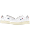 Men's Medalist Leather Low Top Sneakers White - AUTRY - BALAAN 2