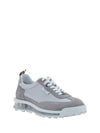 Tech Runner Panel Low Top Sneakers Grey - THOM BROWNE - BALAAN 3