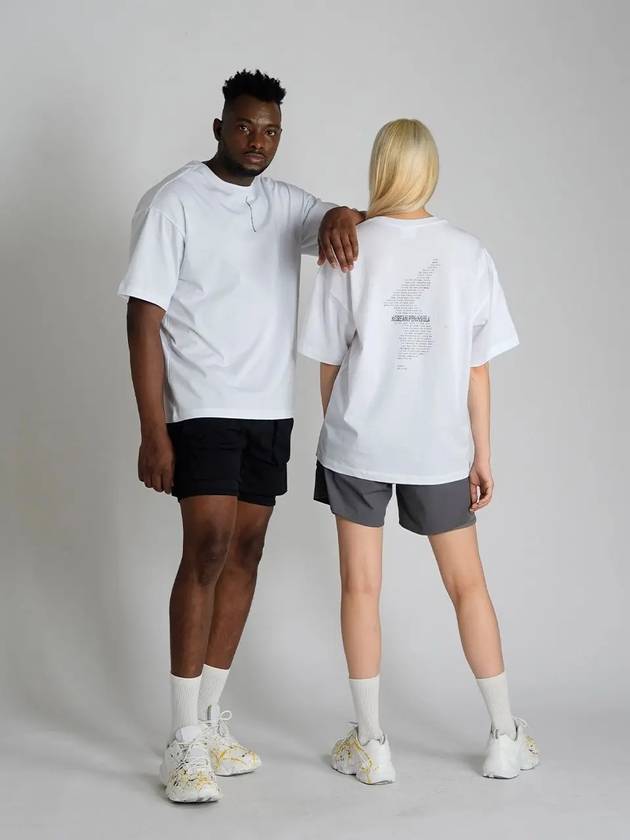 Historia Code 2 Crew Short Sleeve T-Shirt White - ATHPLATFORM - BALAAN 5