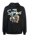 The Simpsons Printed Hoodie Black - BALENCIAGA - BALAAN 2