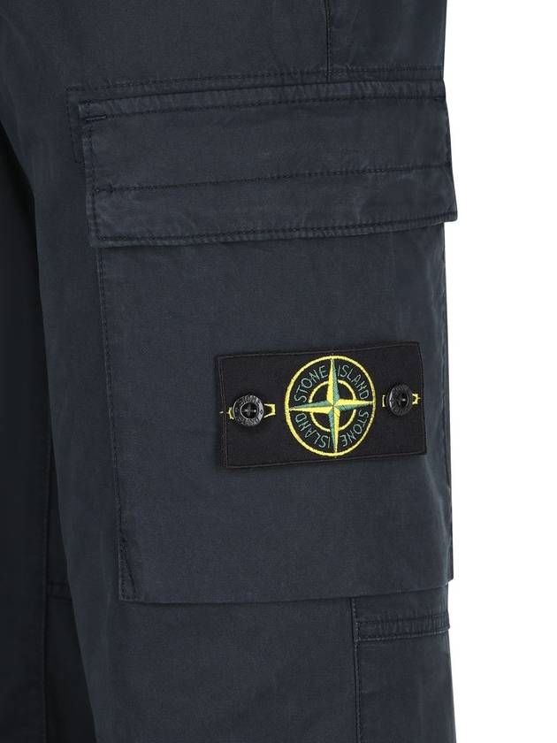 Stone Island Trousers Blue - STONE ISLAND - BALAAN 3