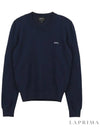 Sweater COEZJF23294IAK DARK NAVY BLUE - A.P.C. - BALAAN 9