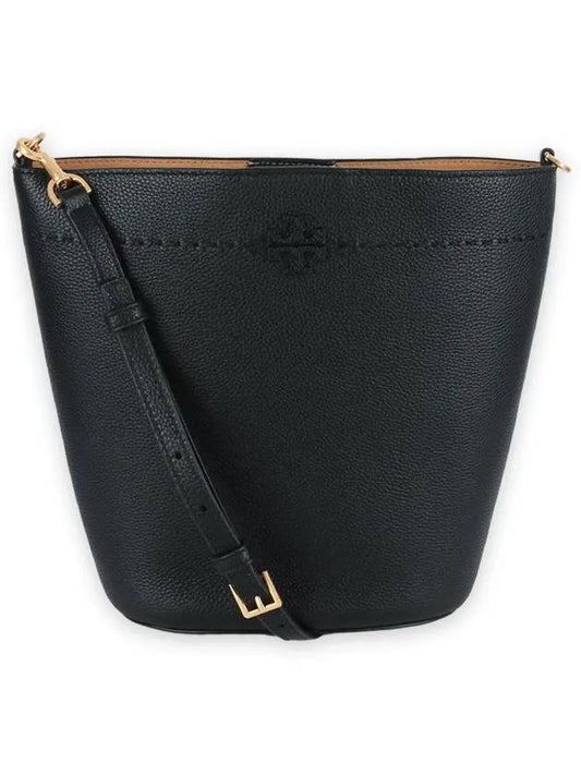 McGraw Logo Bucket Bag Black - TORY BURCH - BALAAN 2