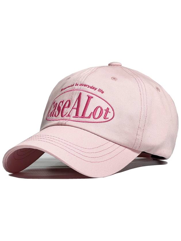 Case Circle Logo Ball Cap Pastel Pink - CASEALOT - BALAAN 2