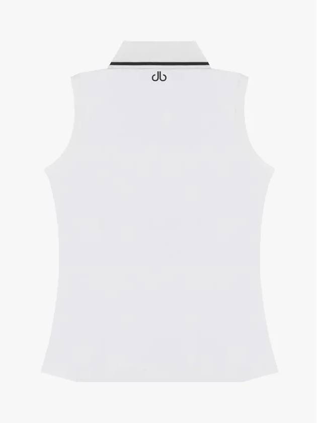 Drew Women s Solid Yokoeri Sleeveless DF42ST09 WT - DRUH GOLF - BALAAN 2