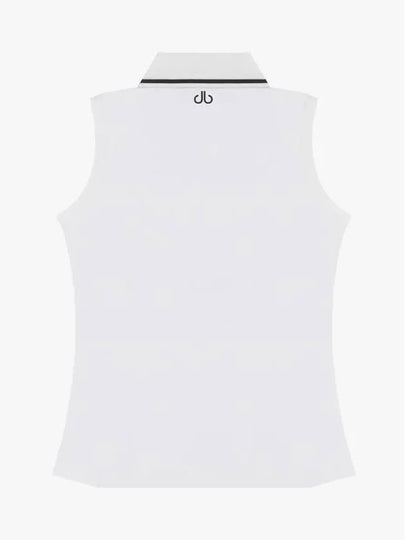 Drew Women s Solid Yokoeri Sleeveless DF42ST09 WT - DRUH GOLF - BALAAN 2