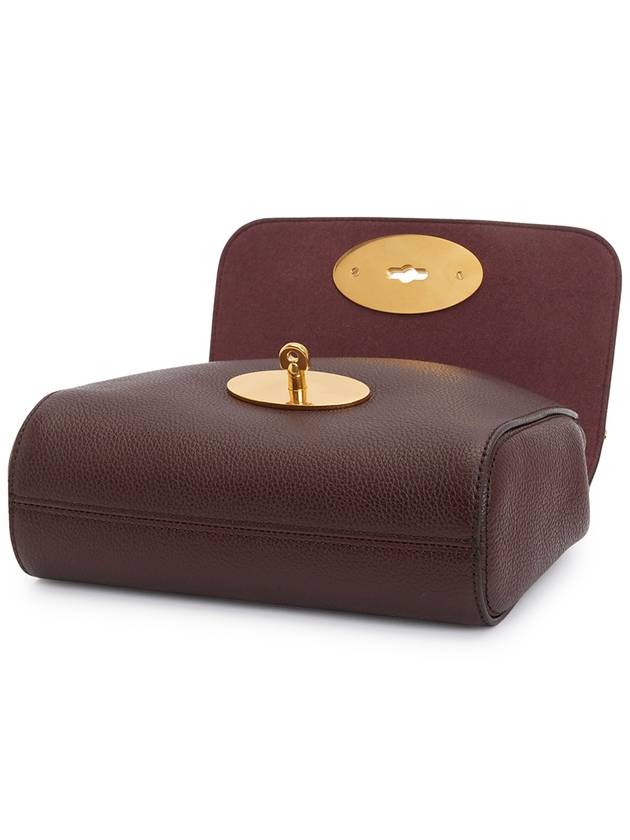 Lily Small Grain Cross Bag Brown - MULBERRY - BALAAN 6