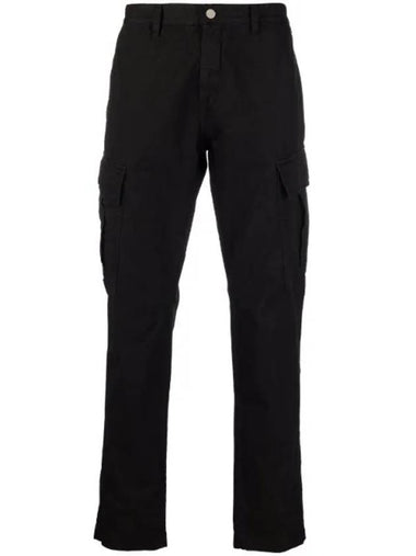 Cargo Fit Straight Pants Black - PHILIPP PLEIN - BALAAN 1