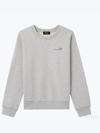 Women's Item F Sweatshirt Grey - A.P.C. - BALAAN 2