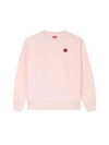 hooded sweatshirt FE62SW161 4MF34 PINK - KENZO - BALAAN 2