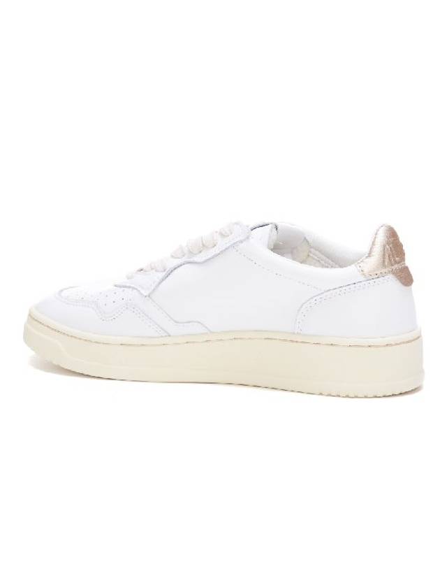 Medalist Low Top Sneakers Beige White - AUTRY - BALAAN 3