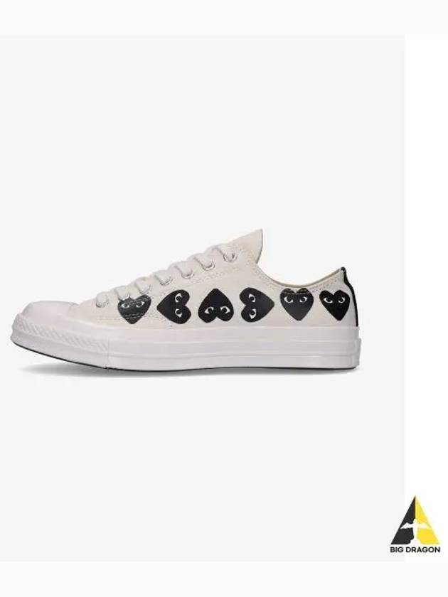 Heart Logo Chuck Taylor All Star Low Top Sneakers White - COMME DES GARCONS PLAY - BALAAN 2