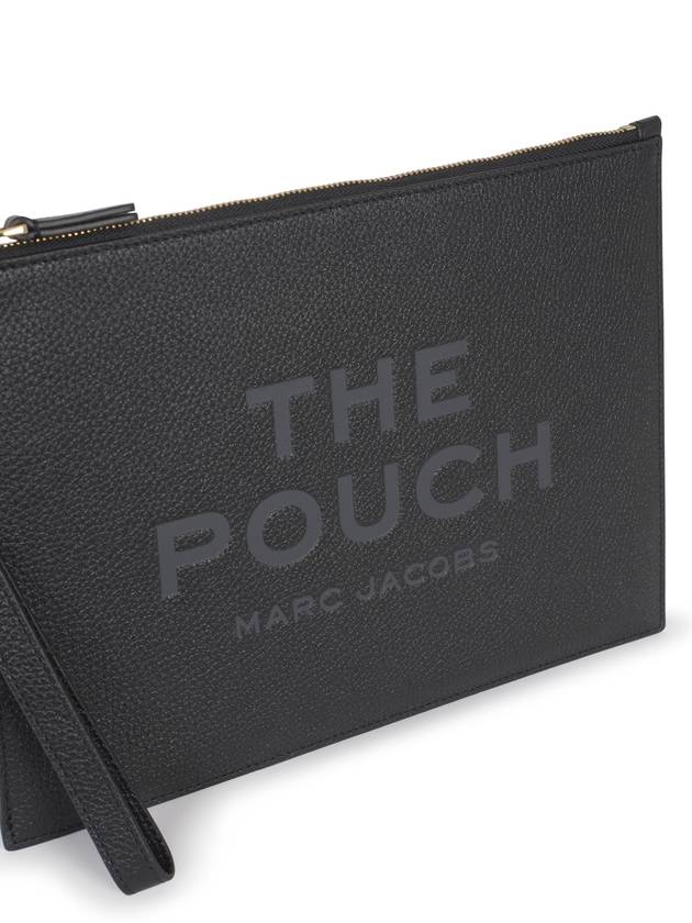 Leather Pouch Bag Black - MARC JACOBS - BALAAN 5