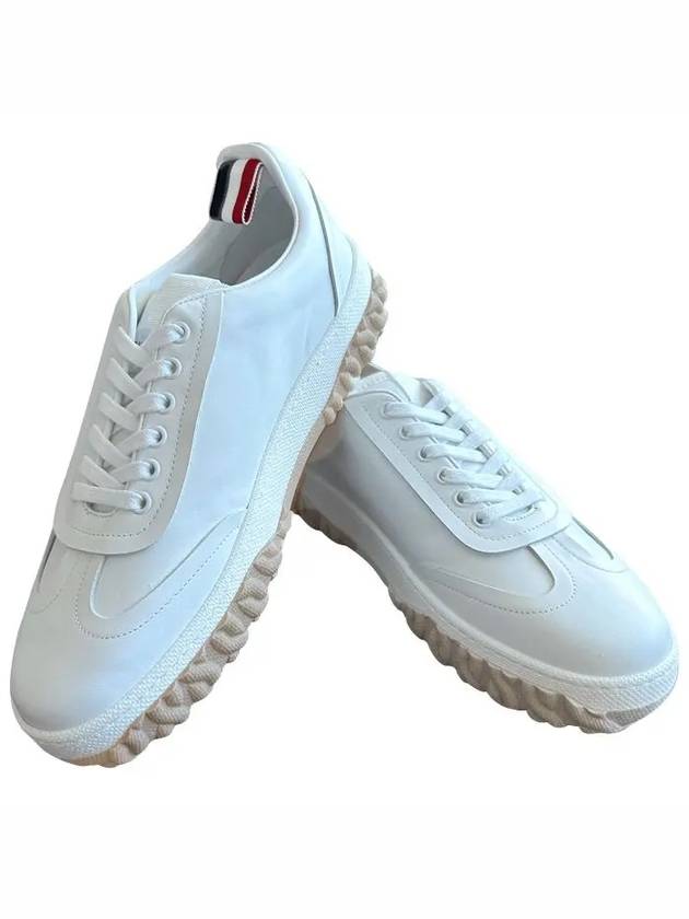 Cable Field Sneakers White - THOM BROWNE - BALAAN 2