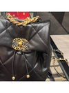 24C 19 Nineteen Chain Backpack Black Gold AS4223 - CHANEL - BALAAN 2