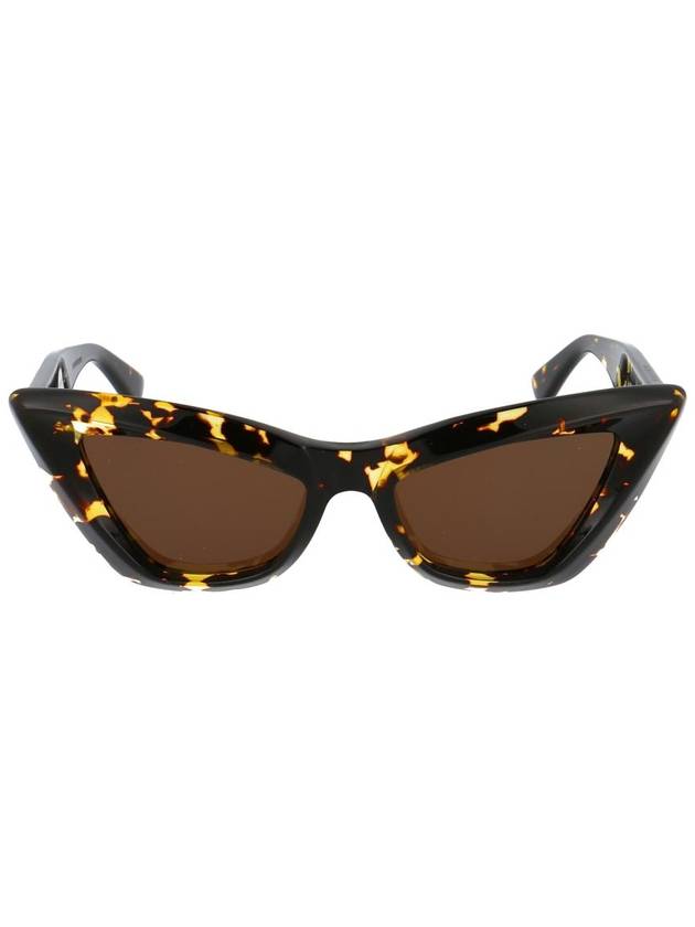 Eyewear Cat Eye Frame Sunglasses Havana - BOTTEGA VENETA - BALAAN 2