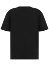 Multi Logo Short Sleeve T-Shirt Black - DIOR - BALAAN 3