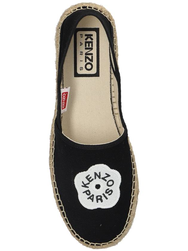 Kenzo Espadrilles With Logo, Women's, Black - KENZO - BALAAN 6