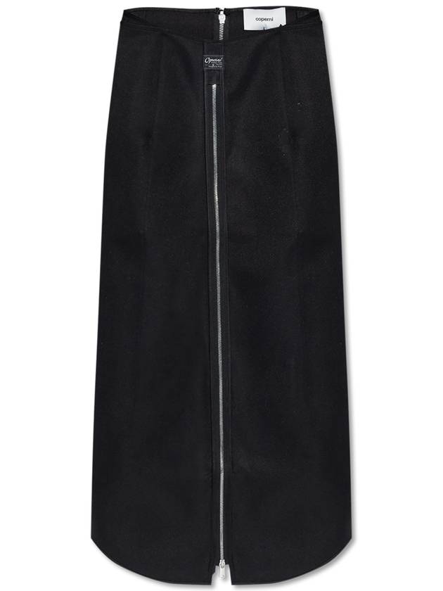 Coperni Skirt With Logo, Women's, Black - COPERNI - BALAAN 1