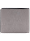 Men's Embossed Logo Calf Leather Half Wallet Grey - MULBERRY - BALAAN 5